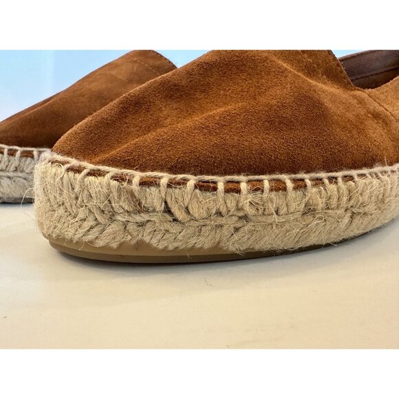 Saks 5Th Avenue Zappatos Slip On Shoe Womens Brown Suede‎ Size 8.0 - Picture 3 of 10